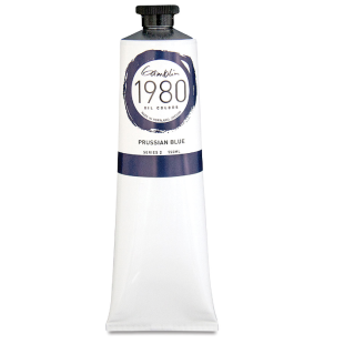 Масляная краска "Gamblin 1980" Prussian Blue (Берлинская лазурь), 150 мл