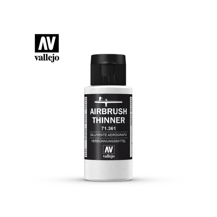 Разбавитель красок Vallejo "Airbrus thinner" 71.361, 60 мл
