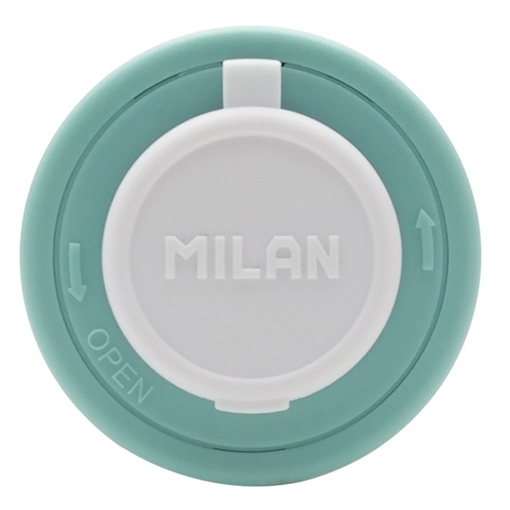 Точилка для карандашей Milan "Antibacterial" 2 отверстия, цвет белый