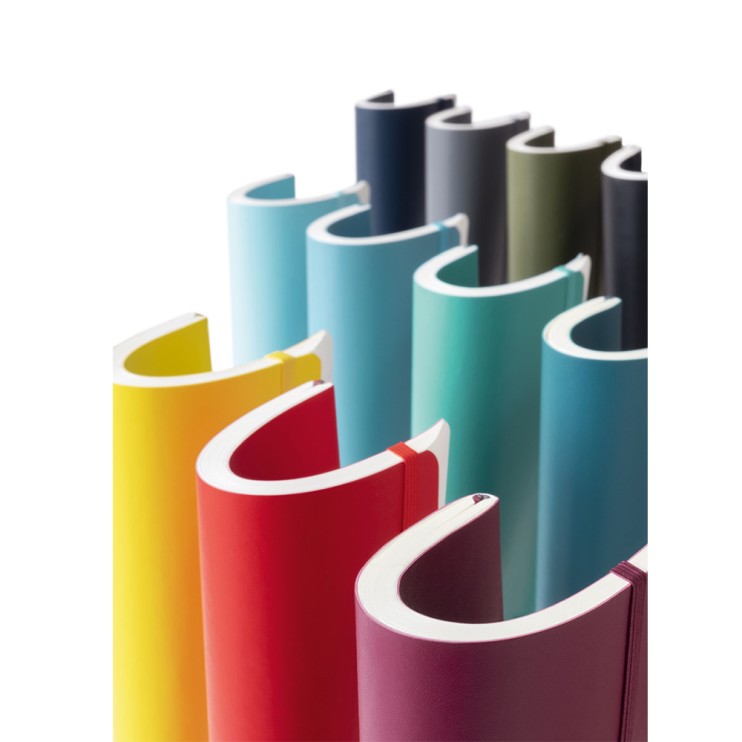 Блокнот в точку Leuchtturm 1917 "Composition" B5, 109л, 80гр/м², твердая обложка,Красный Портвейн