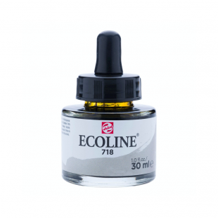 Акварель жидкая "Ecoline" №718 Серый теплый, 30 мл