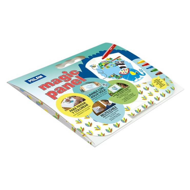 Набор фломастеров "Milan" 5 цветов и аксессуары в картонной упаковке