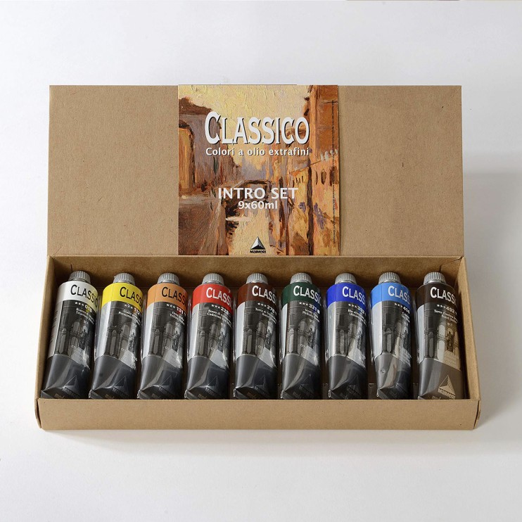 Набор масляных красок Maimeri "Classico" 60мл, 9 туб (0399085)