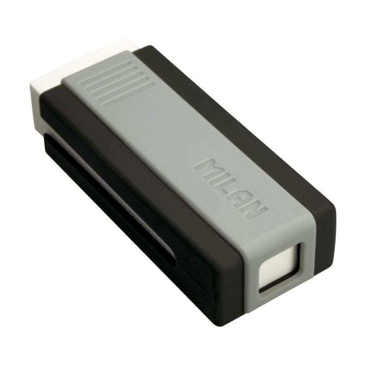 Ластики виниловые Milan "1320" 4 штуки, прямоугольные (6,1 х 2,3 х 1,2 см)