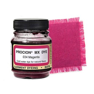 Краситель порошковый Jacquard "Procion MX Dye" 034 Magenta (маджента), 18.71г