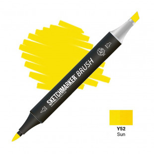 Маркер SketchMarker "Brush" Y52 Солнце