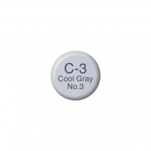 Спиртовые чернила Copic "INK" C3 Cool Grey #3 (12мл)