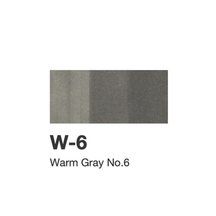 Спиртовые чернила Copic "INK" W6 Warm Grey #6 (12мл)