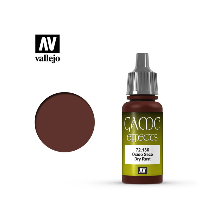 Краска для создания эффектов Vallejo "Game Effects" 72.136 Dry Rust