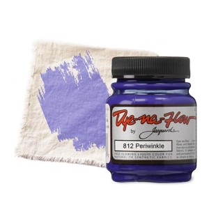 Краска по светлым тканям Jacquard "Dye-na-Flow" 812 Periwinkle (сине-фиолетовый), 66мл