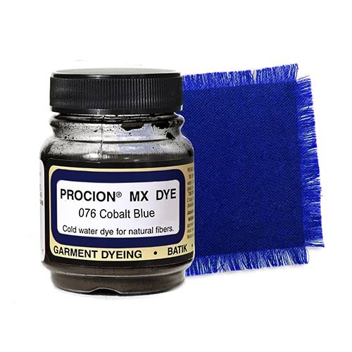Краситель порошковый Jacquard "Procion MX Dye" 076 Cobalt Blue (кобальт синий), 18.71г