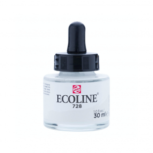 Акварель жидкая "Ecoline" №728 Теплый серый, 30 мл