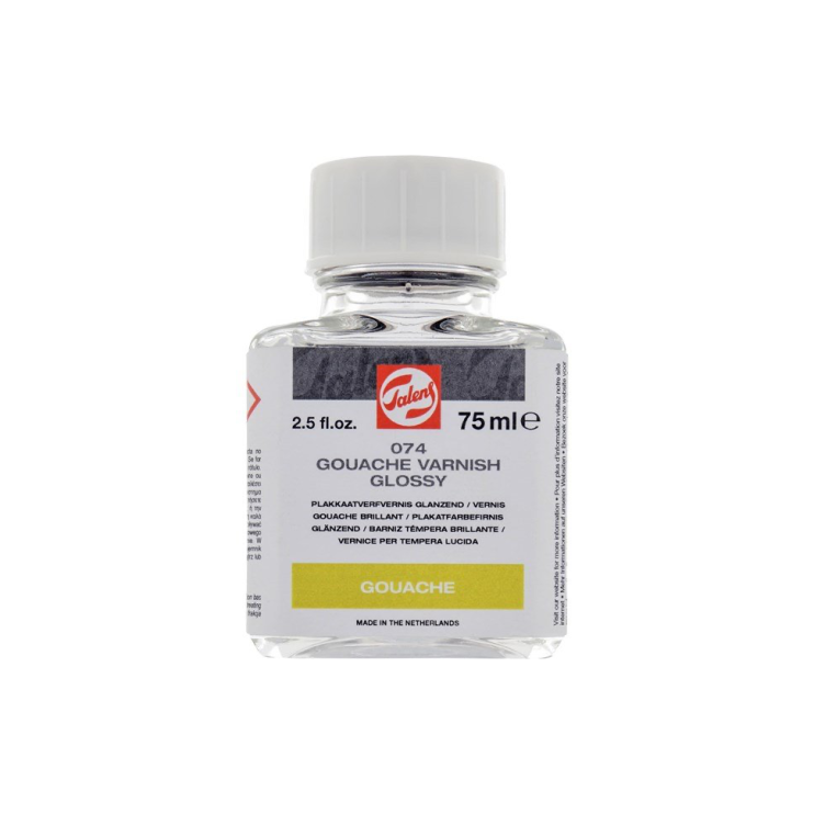 Лак покрывной для гуаши "Talens" 074 глянцевый /75мл