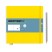 Скетчбук Leuchtturm1917 "Square" 22,5x22,5см, 56л, 150гр/м², твердая обложка,Лимонный (362360)