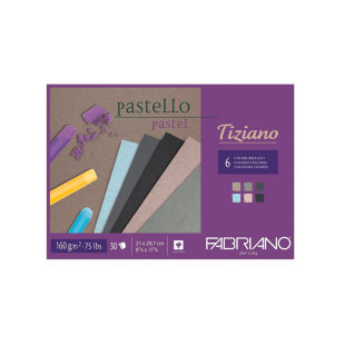 Блок для пастели Fabriano "Tiziano Brizzati Colours" 21x29,7см, 30л, 160гр/м² (46221297)