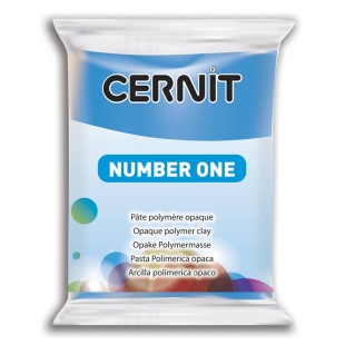 Полимерный моделин Cernit "Number One" #200 голубой, 56гр