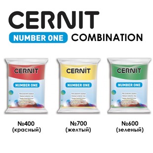 Набор полимерного моделина Cernit "Number One" Combination №9 (400, 700, 600)