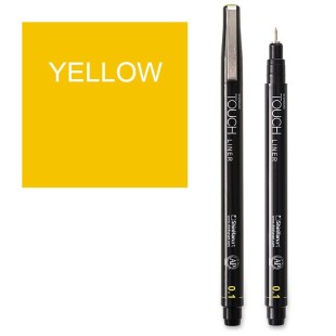 Капиллярная ручка "Touch liner" размер 0.1, yellow