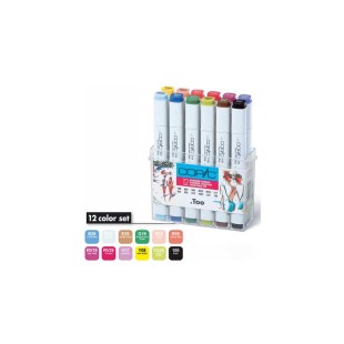 Набор Copic Classic "Summer colors" 12 маркеров