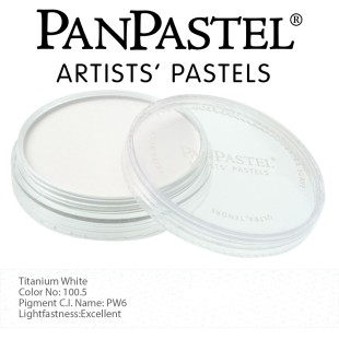 Пастель сухая "PanPastel" 100.5 Titanium White (Белила титановые) PP21005