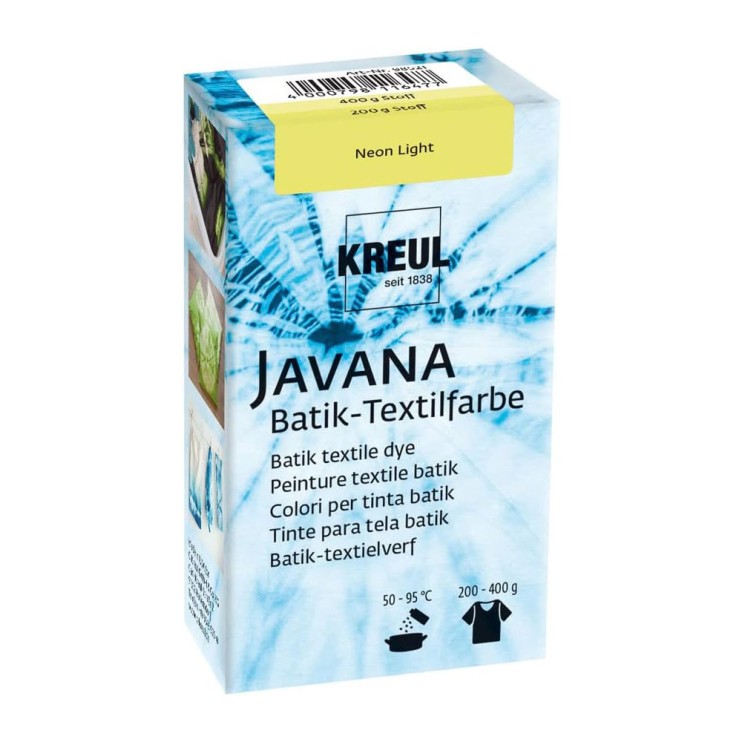 Краситель горячей фиксации Kreul "Javana Batik" 70 г, неоновый свет (порошковый)