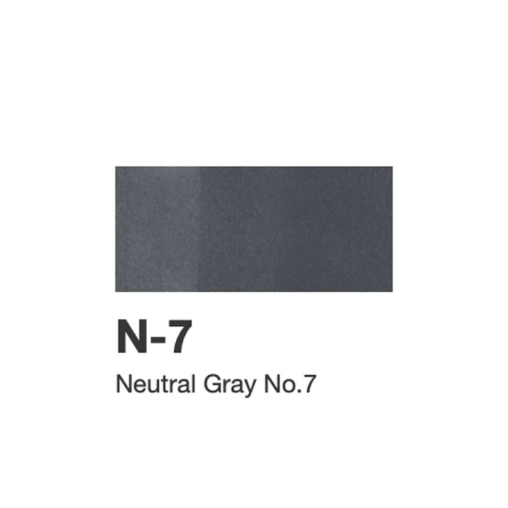Спиртовые чернила Copic "INK" N7 Neutral Grey #7 /(12мл)