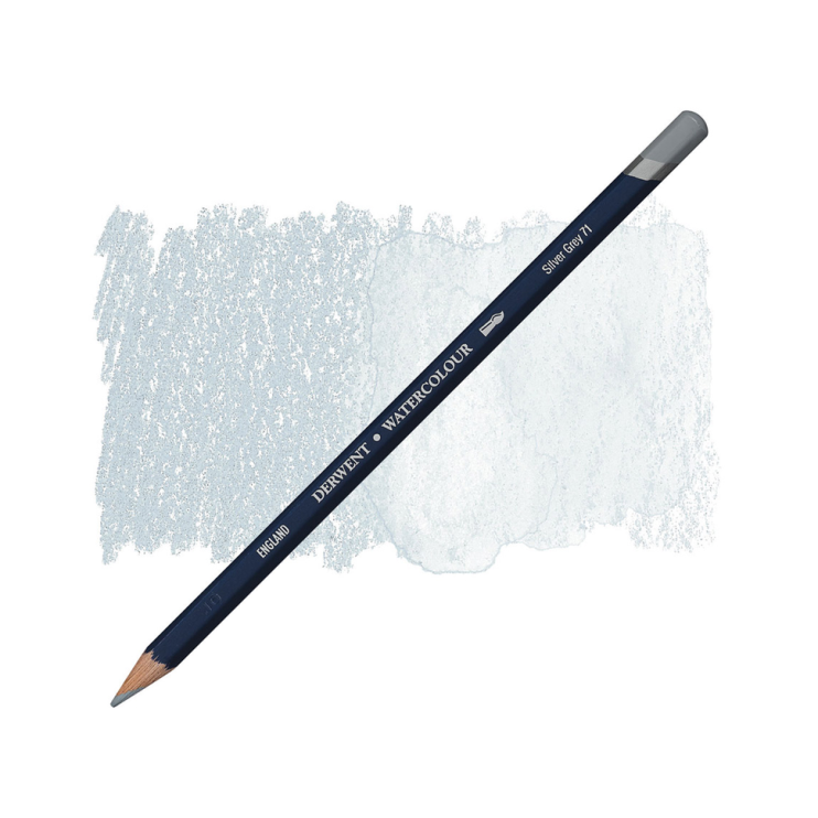 Карандаш акварельный Derwent "Watercolour" №71 Серый серебристый (32871)
