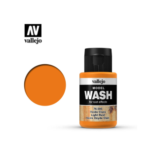 Тонирующая жидкость Vallejo "Model Wash" Light Rust