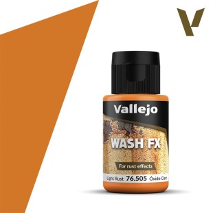 Тонирующая жидкость Vallejo "Model Wash" 76.505 Light Rust