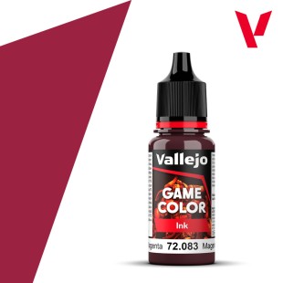 Полупрозрачная краска для моделизма Vallejo "Game Color INK" 72.083 (Magenta), 18мл