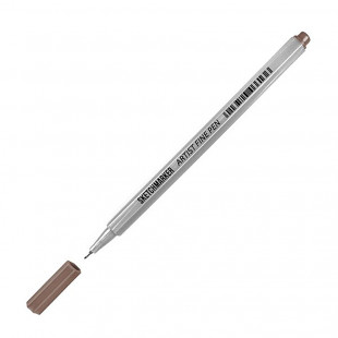 Ручка капиллярная Sketchmarker "Artist fine pen" Burnt Umber (Умбра жжёная)