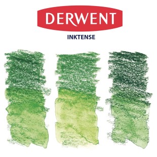 Набор карандашей чернильных Derwent "Inktense" 3 штуки, травяные оттенки (1510, 1520, 1530)