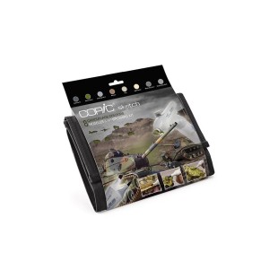 Набор Copic Sketch "Camouflage" 9 маркеров (камуфляжные цвета)