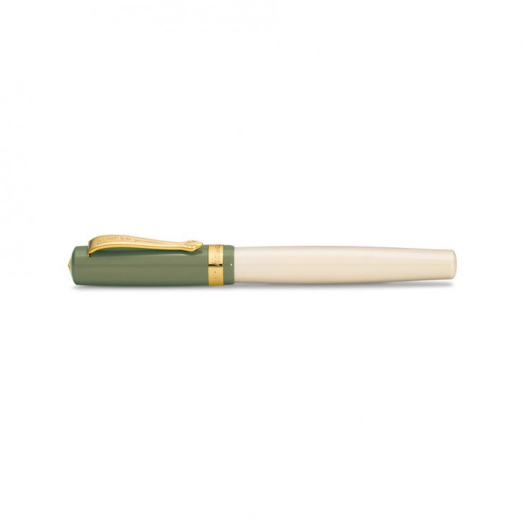 Ручка перьевая Kaweco "Student 60's Swing" M (0,9мм), Green/White (10002019)