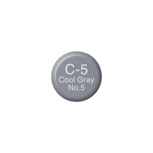 Спиртовые чернила Copic "INK" C5 Cool Grey #5 (12мл)
