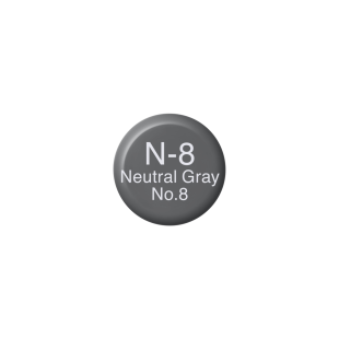 Спиртовые чернила Copic "INK" N8 Neutral Grey #8 /(12мл)