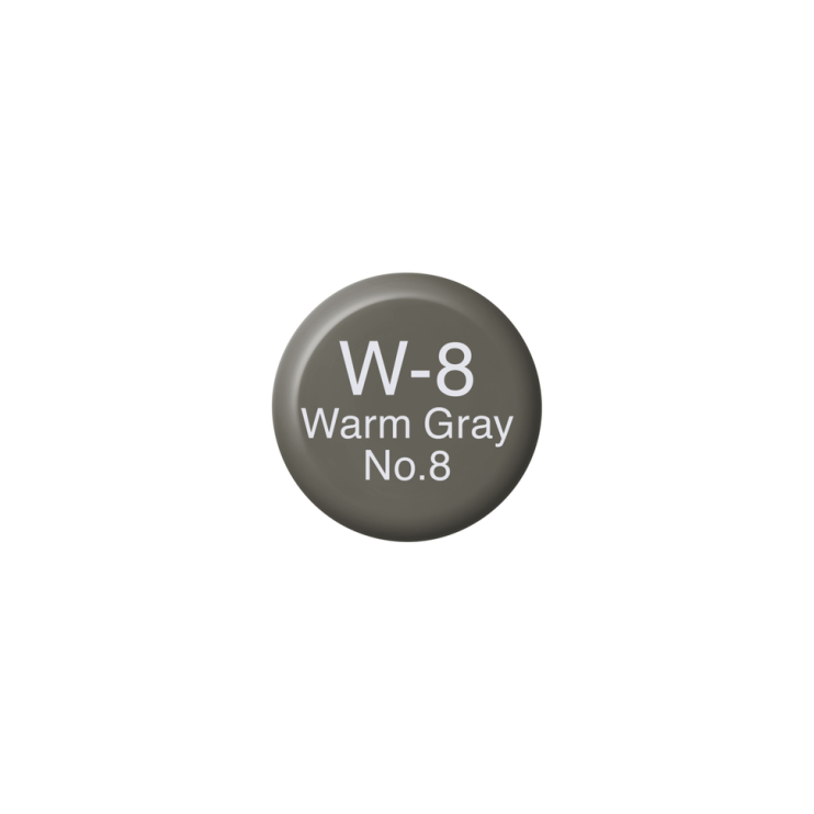 Спиртовые чернила Copic "INK" W8 Warm Grey #8 (12мл)