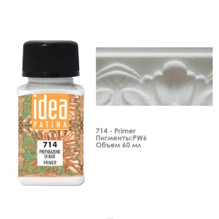Грунт-праймер для химической патины Maimeri "Idea patina" 60мл, №714 белый (3914714)