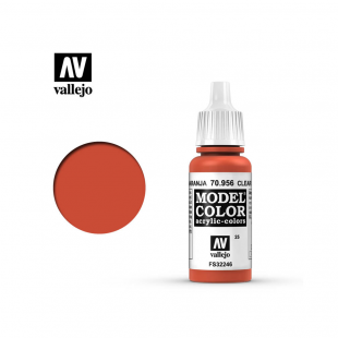 Краска для моделизма Vallejo "Model Color" 70.956 Clear Orange