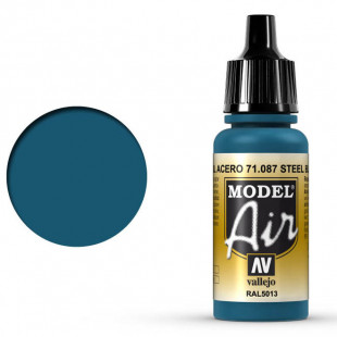 Краска для аэрографии "Model Air" цвет 71.087 (Steel Blue)