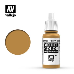 Краска для моделизма Vallejo "Model Color" 70.877 Gold Brown