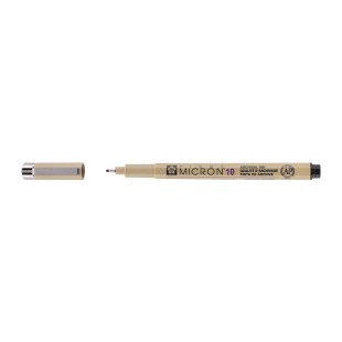 Ручка капиллярная Sakura "Pigma Micron" 10 Черный