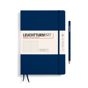 Блокнот в точку Leuchtturm1917 "Composition" B5, 109л, 80гр/м², твердая обложка,Синий Неви