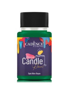 Краска по свечам Cadence "Opaque Candle Paint" 30 изумруд, 50мл
