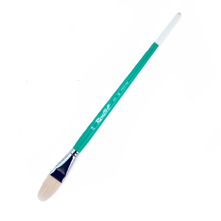 Кисть имитация щетины овальная «1839» №24 на длинной ручке