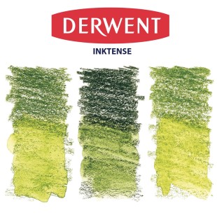 Набор карандашей чернильных Derwent "Inktense" 3 штуки, оттенки листвы (1540, 1550, 1560)