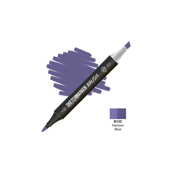 Маркер SketchMarker "Brush" B122 Horizon Blue