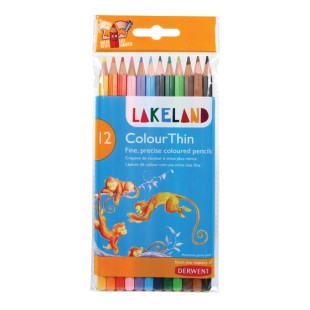 Набор цветных карандашей Lakeland "Colourthing" 12 цветов в блистере