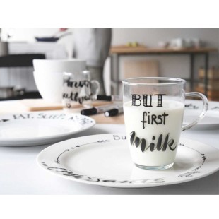 Маркер для росписи фарфора и керамики Kreul "Porcelain Pen" с каллиграфическим наконечником,Черный