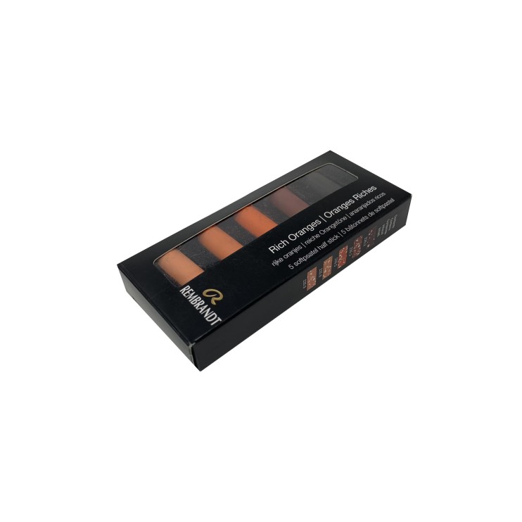 Набор сухой пастели Rembrandt "Rich Oranges" 5 мелков